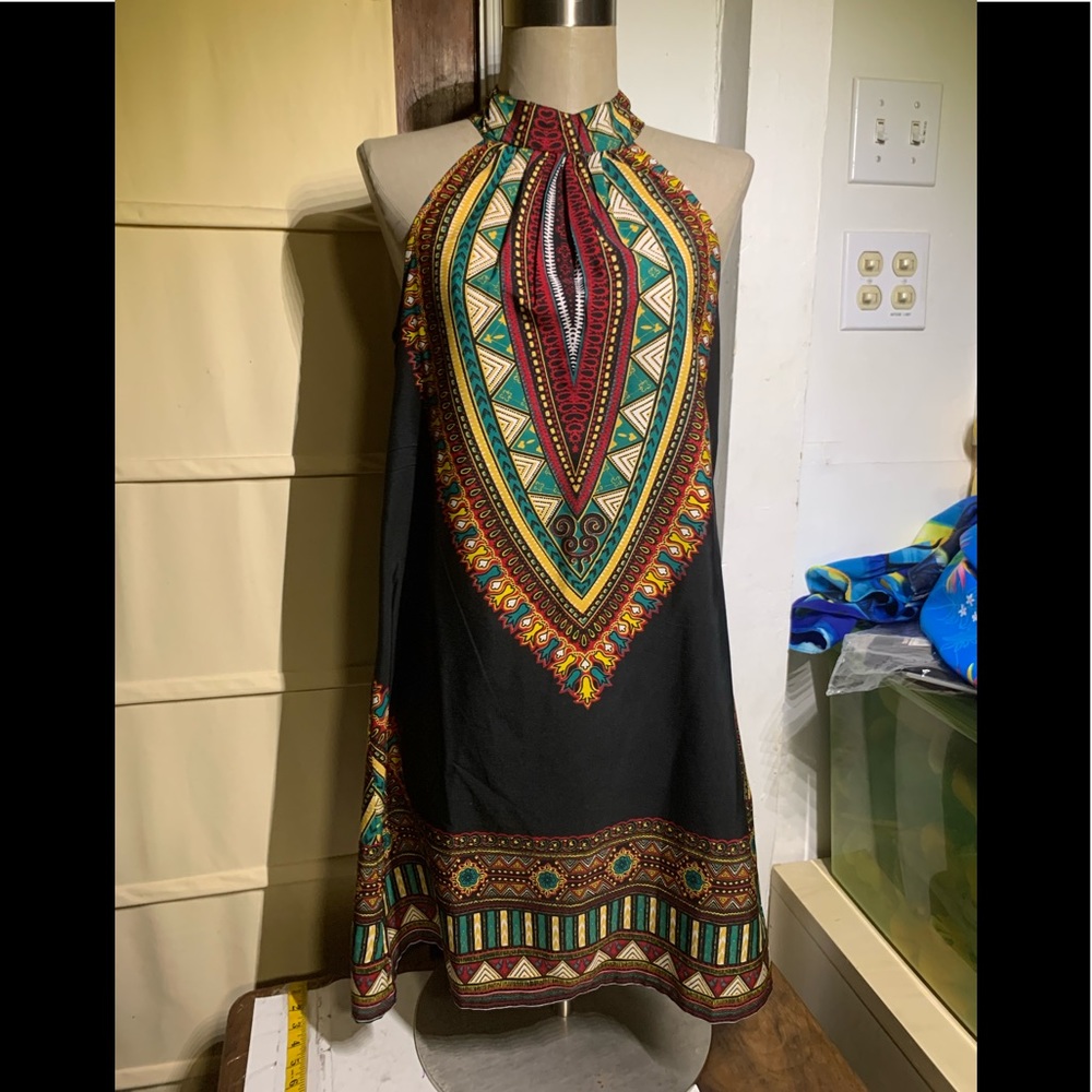 Band of gypsies dress Small back brown